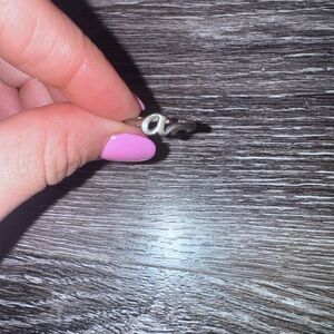 James Avery Silver “A” Ring